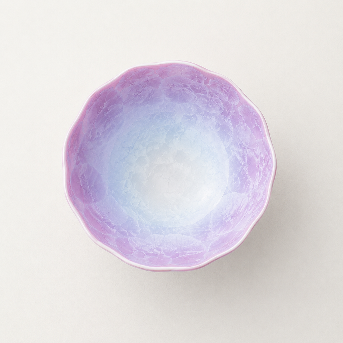 Lavender Frost – Crystalline Glaze Tea Cup